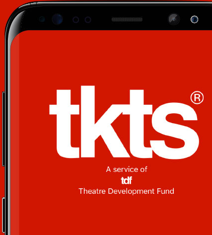 TKTS by TDF app on an iPhone screen