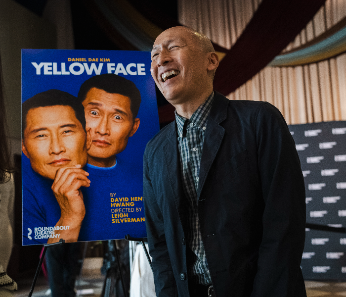 Francis Jue, who is reprising his acclaimed performance in Yellow Face on Broadway. Photo by Marcus Middleton.