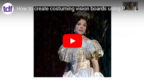 How to Create Costuming Vision Boards Using Padlet