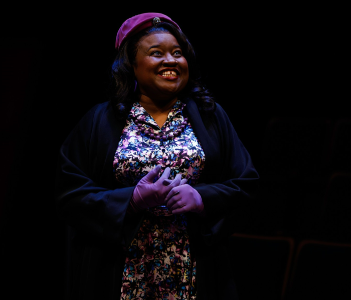 Shinnerie D. Jackson in Pittsburgh Public Theater's Trouble in Mind, which is streaming this weekend. Photo by Maranie R. Staab.