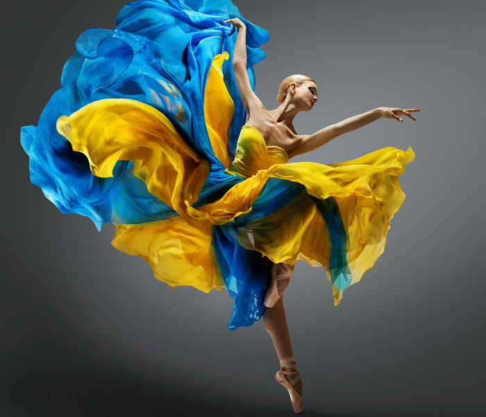 Dancer from the National Ballet of Ukraine, which is performing in NYC this month. Photo by Inara Prusakova.