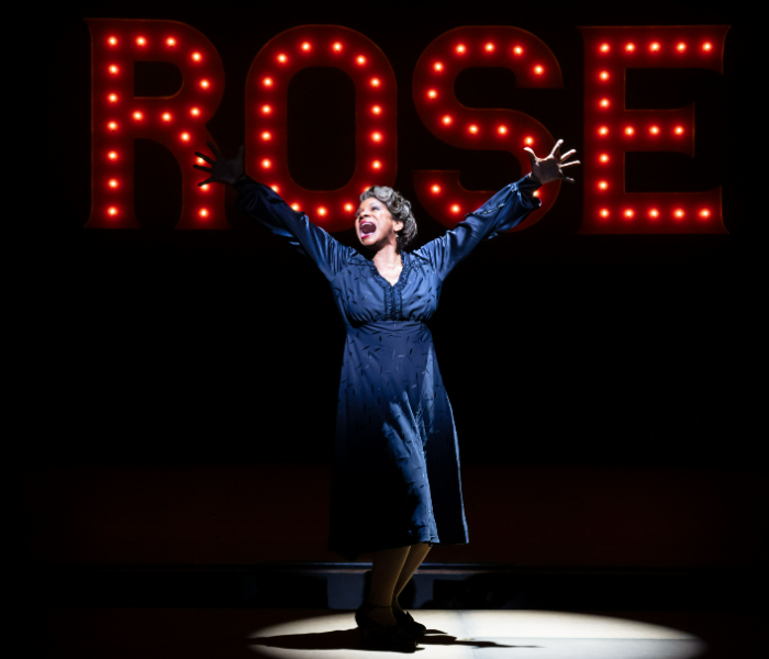 Audra McDonald as Mama Rose in Gypsy on Broadway. Photo by Julieta Cervantes.