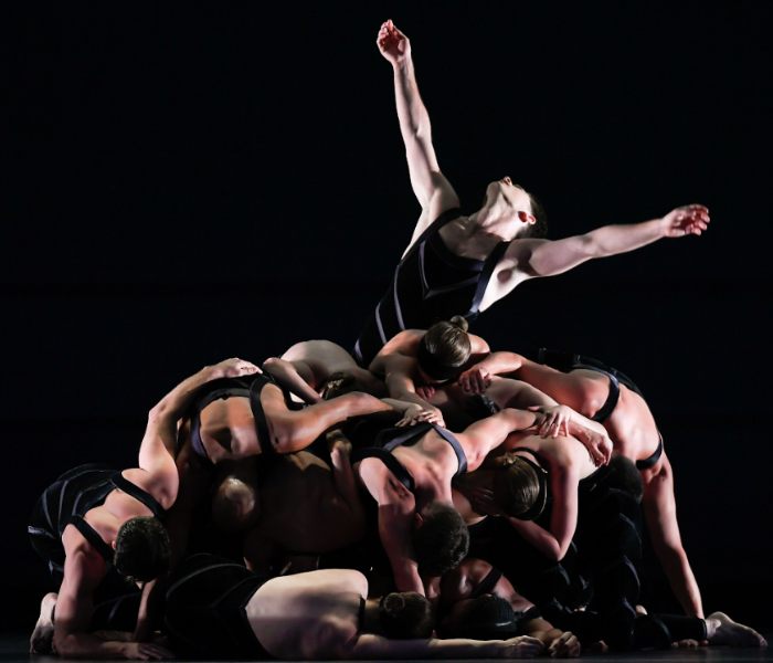 Paul Taylor Dance Company in Promethean Fire. Photo by John McCoy